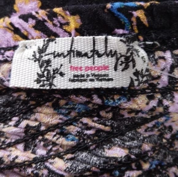 NWT Free People That Moment Maxi Boho Print Dress Size XS $118 - Picture 7 of 8